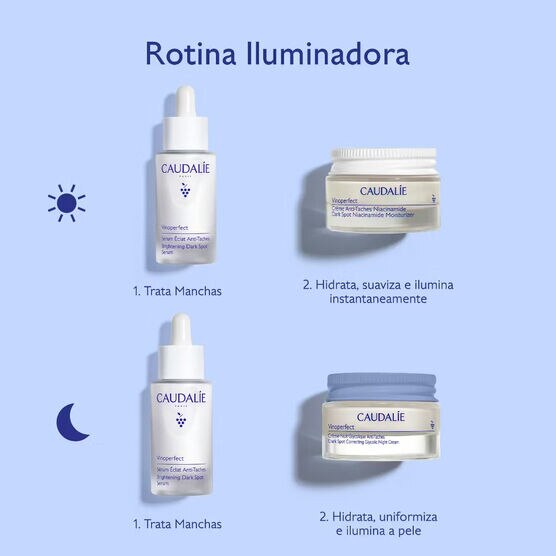 Kit Rotina Iluminadora Caudalie Vinoperfect